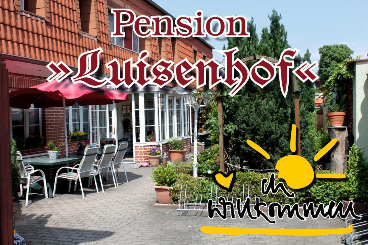 Pension Luisenhof Tangermünde Exterior foto